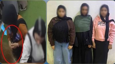 بأسلوب المغافلة.. ضبط 3 فتيات لسرقتهن مستحضرات تجميل من محل بالسويس