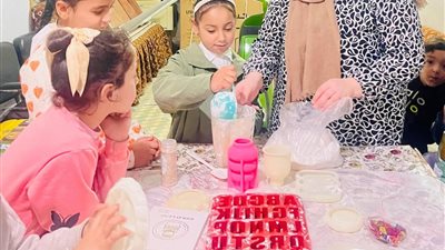 مديرية الشباب والرياضة بالسويس تواصل تدريب الطلائع على الفنون التشكيلية
