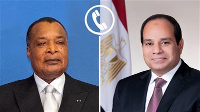 السيسي يهنئ رئيس جمهورية الكونغو بفوزه ويؤكد تعزيز التعاون والتنسيق المشترك