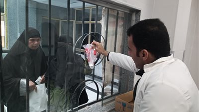 بنى سويف |2200 خدمة طبية مجانية لاهالى الحمام ضمن 
