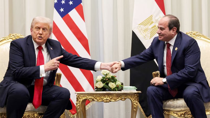 الرئيس السيسي وترامب