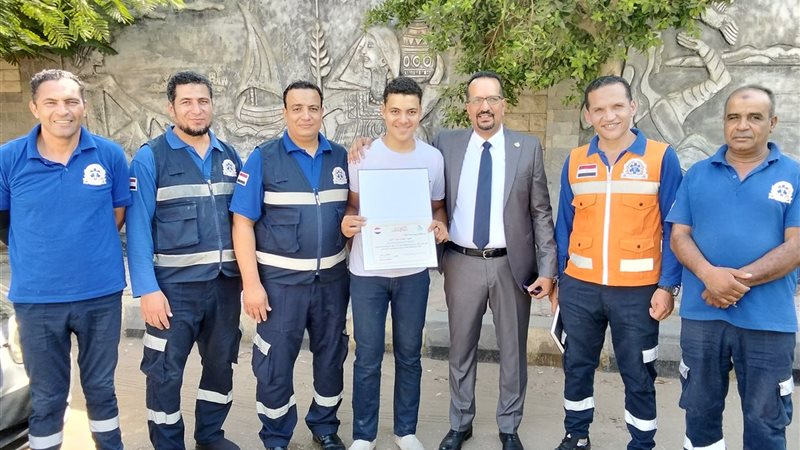 اسعاف بنى سويف أرشيفية