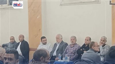النقيب أشرف زكي يقدم واجب العزاء لأسرة الراحلة فاطمة كشري |صورة