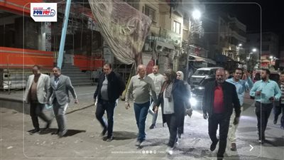 في جولة ميدانية بمركز أبشواي..  سكرتير عام المحافظة يتابع التزام المحال التجار