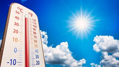 حالة الطقس اليوم.. الأرصاد تحذر من طقس شديد الحرارة يصل إلى 44 درجة
