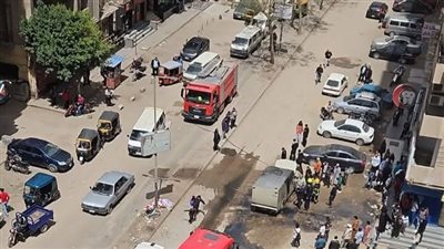 قبل تحميلها بالأموال.. السيطرة على حريق سيارة تغذية ماكينات ATM بعين شمس