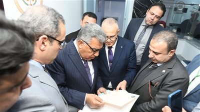 محافظ الدقهلية ومساعد وزير العدل يفتتحان مكتب الشهر العقاري بقرية بدواي