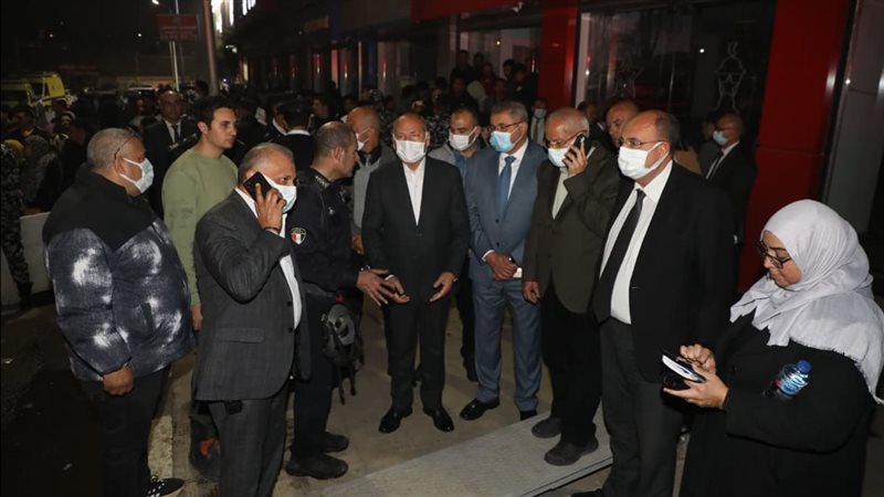 جانب من متابعة المحافظ