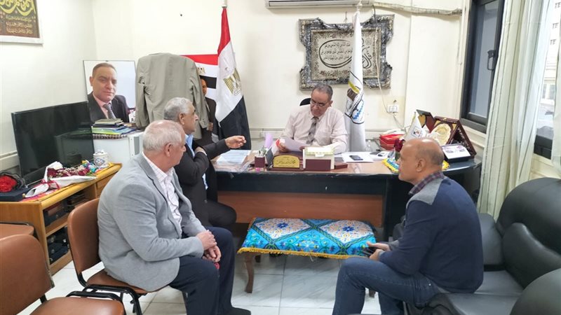 جانب من لقاء محمد