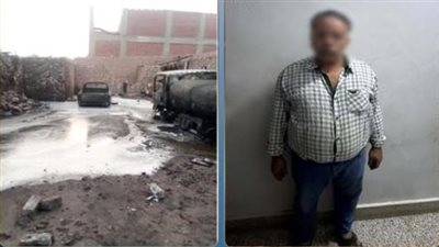 نيران ماس كهربائي تفضح تجار الوقود.. ضبط 10 طن مواد بترولية قبل بيعها بالسوداء