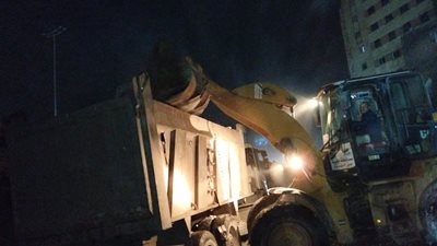 رفع 800 طن مخلفات من منطقة حمد بحي الهرم ضمن حملات مكثفة للنظافة بالجيزة