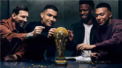 ميسي ورونالدو ومبابي يتصدرون مجموعة ليجو الخاصة بكأس العالم لكرة القدم 2026