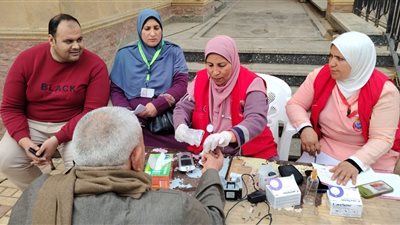 قوافل سكانية متكاملة تقدم خدمات طبية لـ732 مواطنًا بمركزي الرحمانية والمحمودية