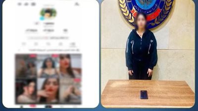 ضبط صانعة محتوى لقيامها بالرقص بملابس خادشة وفعل إيحاءات خارجة بالهرم