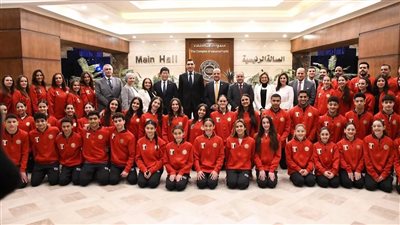 وزير الشباب والرياضة يلتقي لاعبي المنتخب القومي ويحثهم على تحقيق أفضل المراكز 