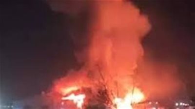 العراق.. حريق ضخم في مجمع نفطي بالبصرة بعد هجوم بطائرة مسيرة