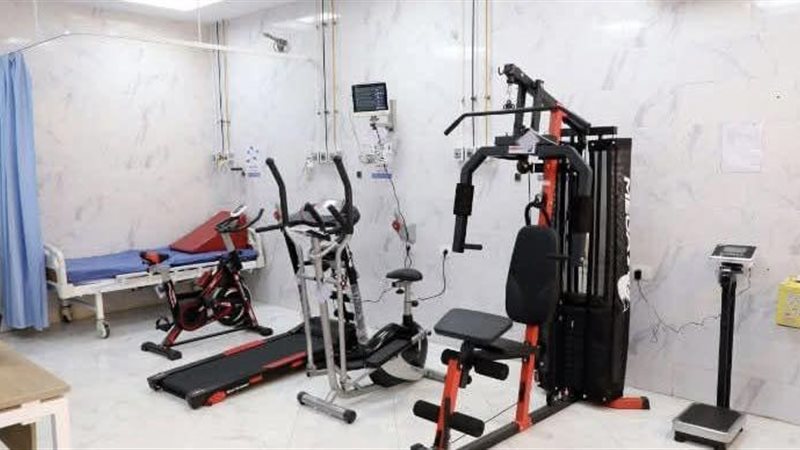جانب من صالات العلاج