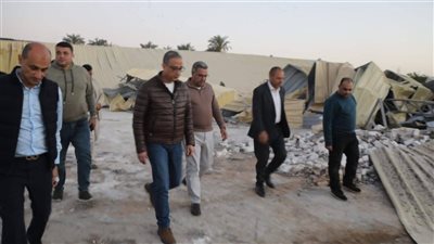محافظة الجيزة تُزيل أكبر تعدي على الأراضي الزراعية بأبو النمرس