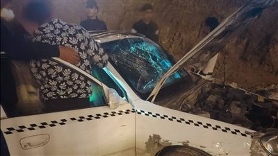 إصابة سائق إثر انقلاب سيارته داخل حفرة عميقة بمنطقة المقطم