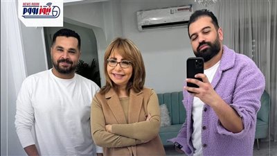 إسلام وإبراهيم حشاد يكشفان لـ نيوز رووم تفاصيل فستان الانتقام لـ لميس الحديدي