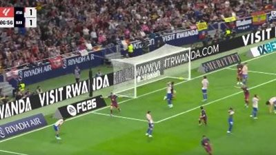أهداف وملخص مباراة برشلونة وأتلتيكو مدريد بالشوط الثاني (2-1) بالدوري الإسباني