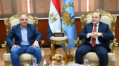 محافظ الغربية يستقبل وزير الموارد المائية والري في مستهل زيارته للمحافظة