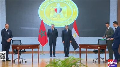 رئيسا وزراء مصر والمغرب يشهدان توقيع عدد من وثائق التعاون بين البلدين|بث مباشر