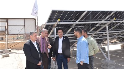 رئيس جامعة بنها: ربط محطة الطاقة الشمسية الكهروضوئية بالمبني الإداري للجامعة 
