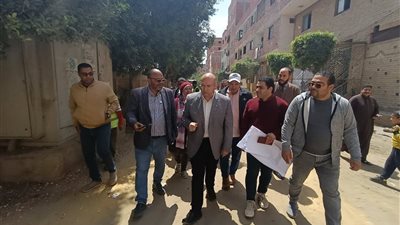 الجيزة تبدأ تطوير منظومة الصرف الصحي بعزبة العسيلي وبرك الخيام