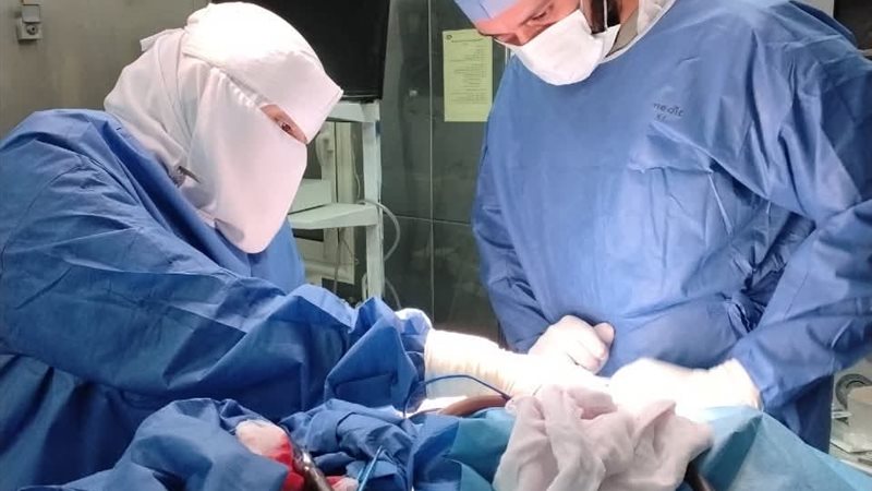 جانب من الجراحه 