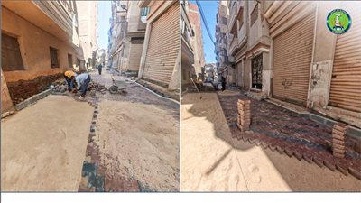 متابعات ميدانية لخطط الرصف والتطوير بمراكز الباجور وأشمون بالمنوفية