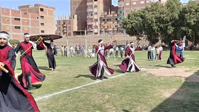 مديرية الشباب والرياضة بأسيوط  تنظم مهرجان الألعاب البيئية والتراثية بأبنوب 
