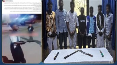 بسبب خلافات مالية.. القبض على 7 أشخاص أجنبي الجنسية في مشاجرة بأسوان 