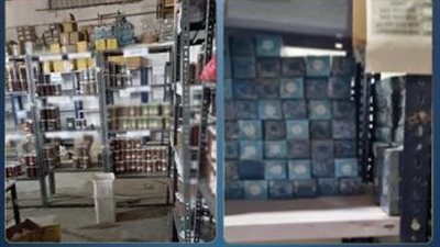 الداخلية تداهم وكر السموم بالمرج.. ضبط 31 ألف عبوة عطور ومواد غذائية مجهولة