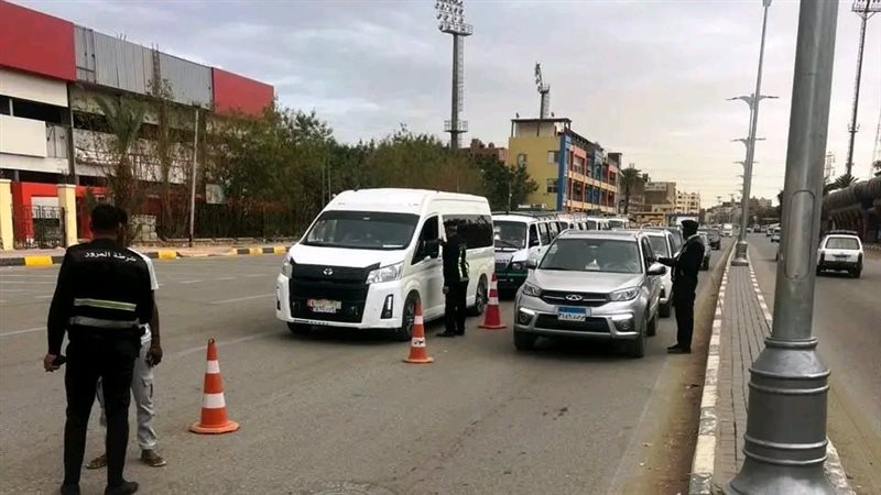 حملات مرورية مكثفة