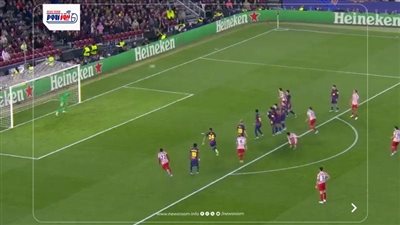 أهداف وملخص مباراة برشلونة وأتلتيكو مدريد الشوط الأول بدوري أبطال أوروبا 
