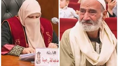 كان لي قدوة وملهمًا.. باحثة أزهرية تمدح أبيها بالدموع في مناقشة رسالتها