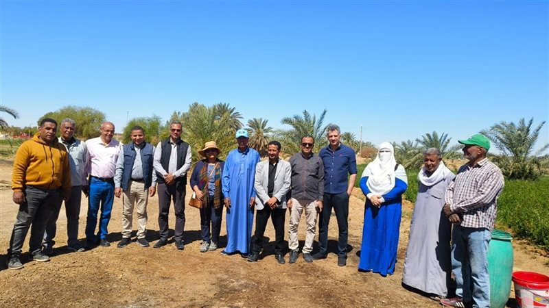 جانب من الزيارة