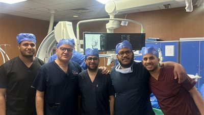 الرعاية الصحية: نجاح إجراء أول حالة سحب جلطة حادة بالمخ بمستشفى طيبة 