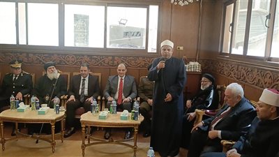 مدير أوقاف دمياط يهنئ الأنبا ماركوس والإخوة المسيحيين بعيد القيامة المجيد