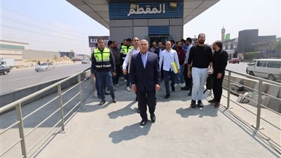 وزير النقل يتفقد جاهزية المرحلة الثانية من مشروع الأتوبيس الترددي BRT