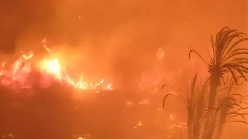 الحريق