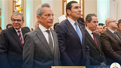 وزير شئون المجالس النيابية يشارك في احتفالية الطائفة الإنجيلية بعيد القيامة 