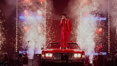 عرض أسطوري لبرونو مارس في لاس فيجاس يفتتح “The Romantic Tour”