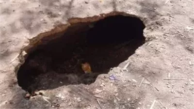 هبوط أرضي مفاجئ في عزبة الصعايدة بإمبابة.. وتحرك سريع من الأجهزة الأمنية