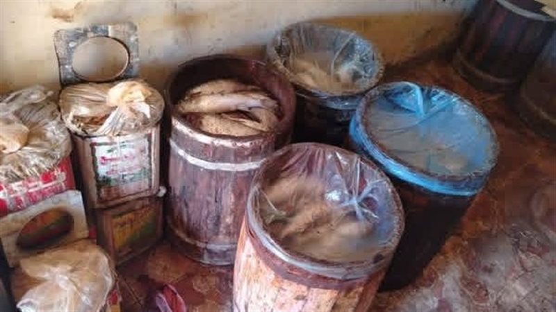 المضبوطات خلال الحملة