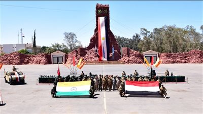إنطلاق فعاليات التدريب المصرى الهندي المشترك 