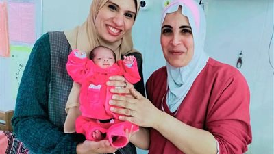 إنقاذ رضيعة بحضانة فارسكور بعد إصابتها بعدوى شديدة واشتباه التهاب سحائي