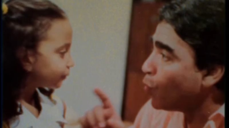 مريم الجندي ووالدها