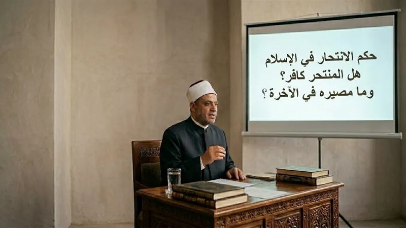 حكم الانتحار